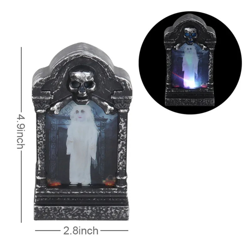 Halloween Garden Decoration Skull Skeleton Paw Tomb Tombstone with RIP Letters Haunted House Decor Halloween Party Supplies