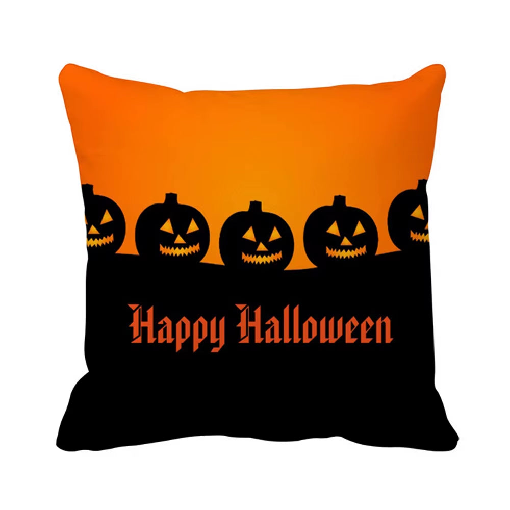 YORIWOO Scary Halloween Party Witch Pumpkin Merry Christmas Pillow Case Cushion Cover Happy Halloween Decoration for Home 2020