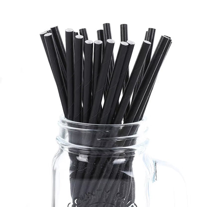 25Pcs Halloween Disposable Party Straws Bat Skull Drinking Straws Holiday Bar Home Party Halloween Decoration