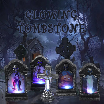 Halloween Garden Decoration Skull Skeleton Paw Tomb Tombstone with RIP Letters Haunted House Decor Halloween Party Supplies