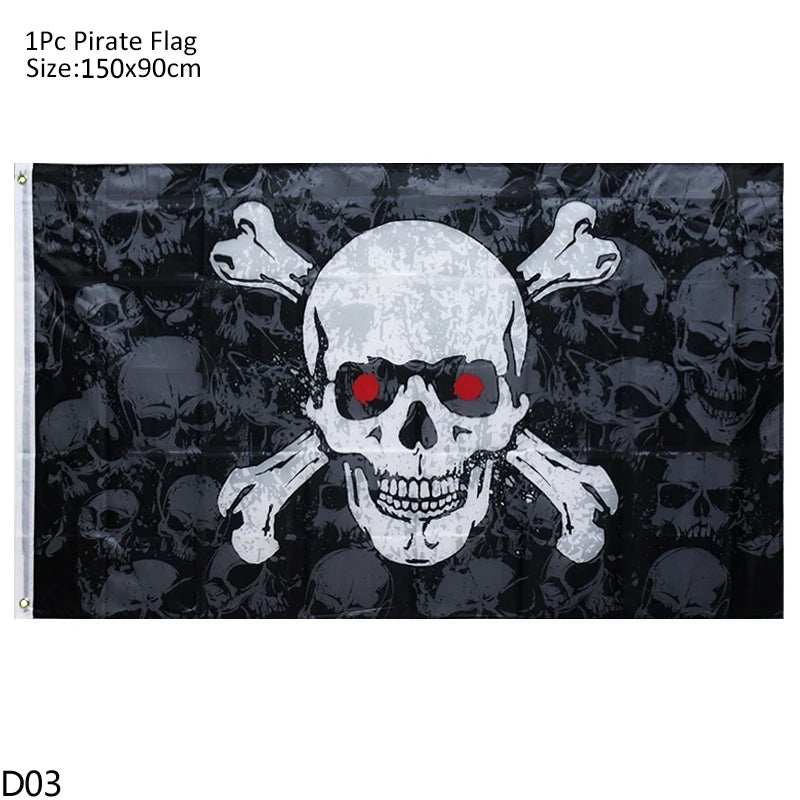 Pirate Captain Cosplay Costume Props Set Kids Halloween Hat Hook Skeleton Eye Patch Pirate Party Halloween Decoration Supplies