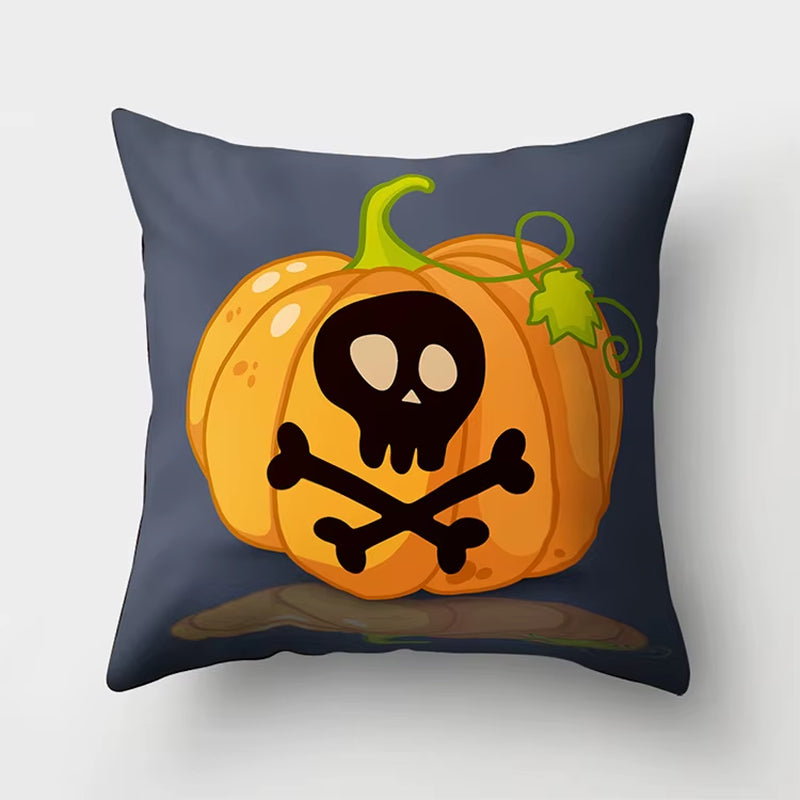 YORIWOO Scary Halloween Party Witch Pumpkin Merry Christmas Pillow Case Cushion Cover Happy Halloween Decoration for Home 2020