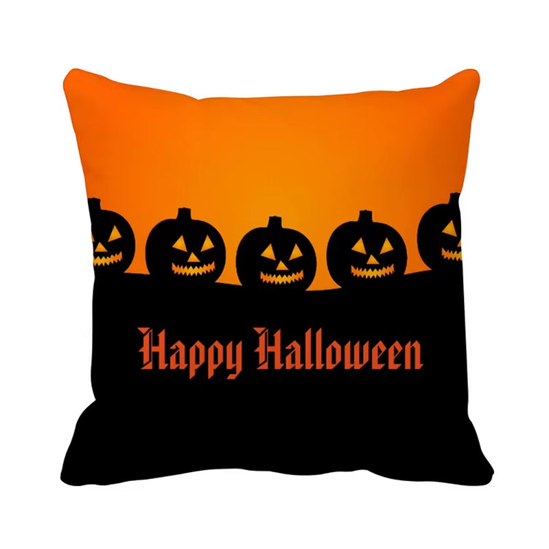 YORIWOO Scary Halloween Party Witch Pumpkin Merry Christmas Pillow Case Cushion Cover Happy Halloween Decoration for Home 2020