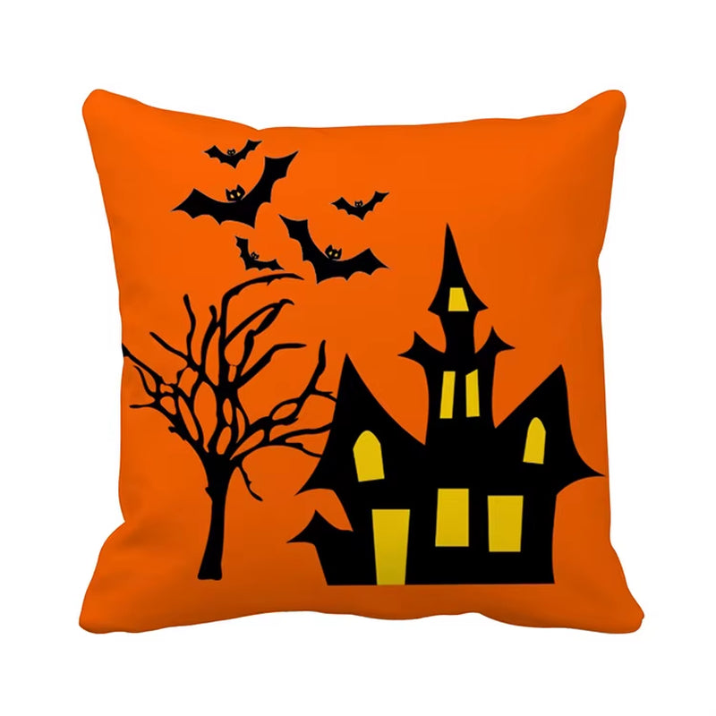 YORIWOO Scary Halloween Party Witch Pumpkin Merry Christmas Pillow Case Cushion Cover Happy Halloween Decoration for Home 2020