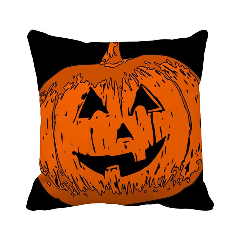 YORIWOO Scary Halloween Party Witch Pumpkin Merry Christmas Pillow Case Cushion Cover Happy Halloween Decoration for Home 2020