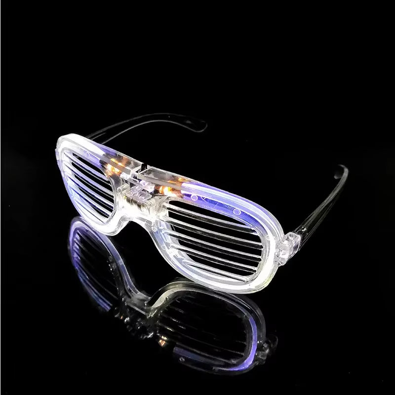 1Pcs LED Explosion Wig Clown Funny Light Curly Fans Circus Cosplay Birthday Rave Costume Glow Party Supplies Wedding Festival