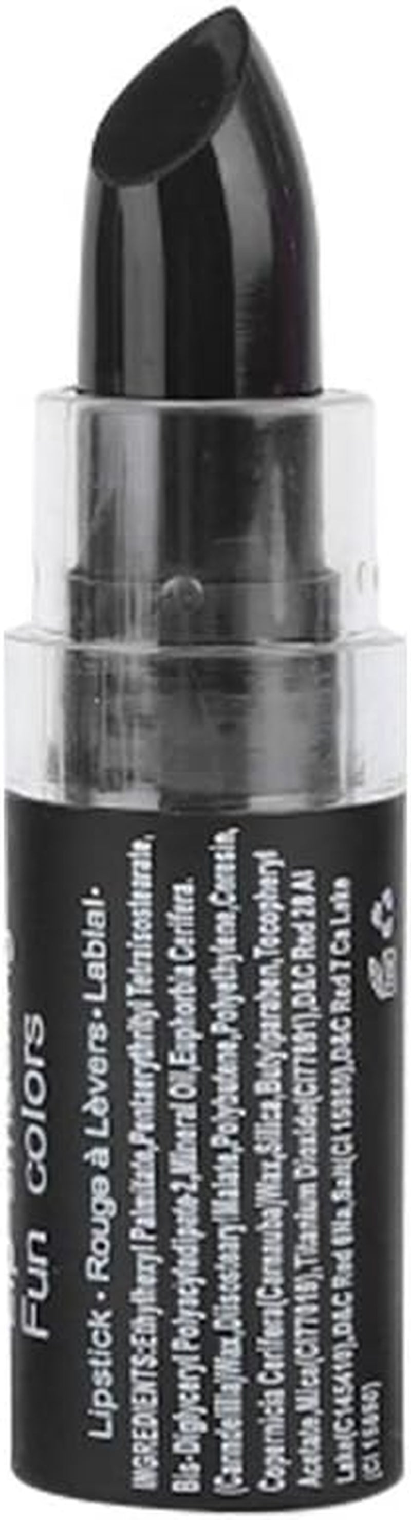 Rossetto Nero, Strumento Cosmetico per Donne Glaze Lunga Durata Trucco Retrò Halloween Lipgloss Vampiro Matte Festa Masquerade Cosplay Nero Opaco Set Rossetto Makeup (04#Nero)