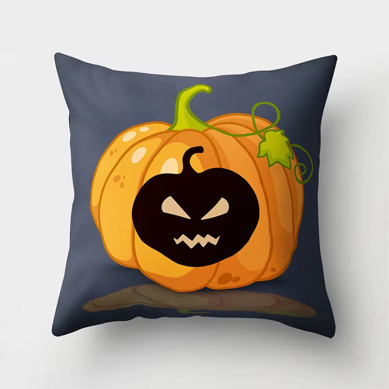 YORIWOO Scary Halloween Party Witch Pumpkin Merry Christmas Pillow Case Cushion Cover Happy Halloween Decoration for Home 2020