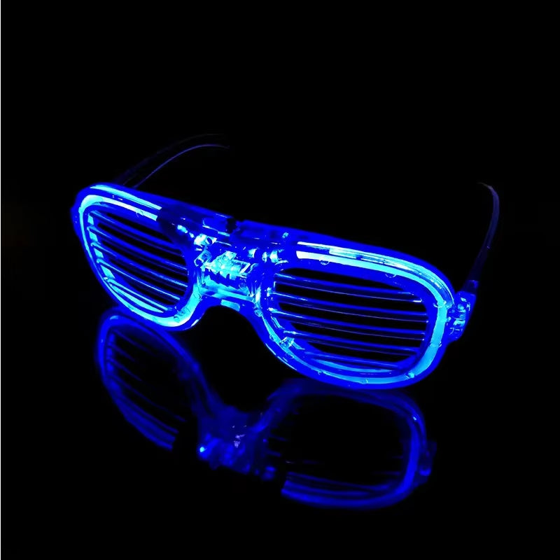 1Pcs LED Explosion Wig Clown Funny Light Curly Fans Circus Cosplay Birthday Rave Costume Glow Party Supplies Wedding Festival