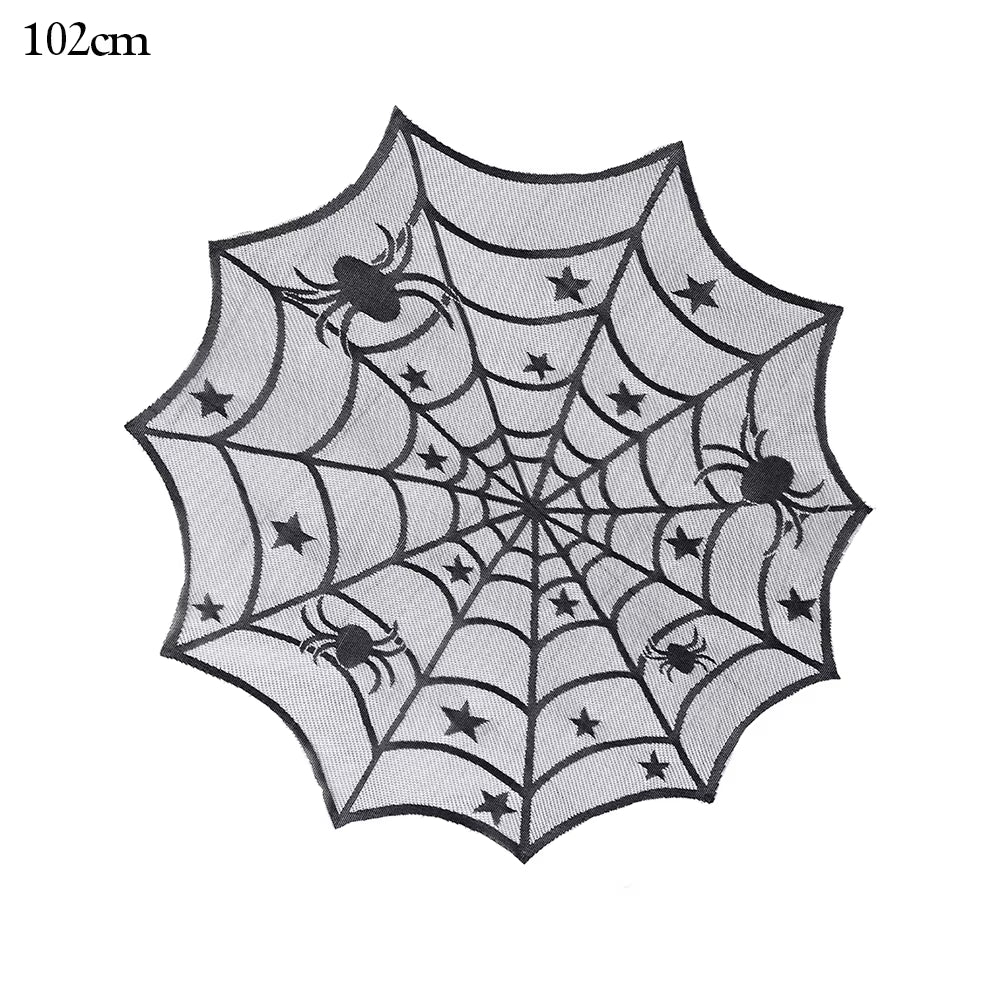 Giant Spider Web Triangular Mega White Stretch Cobweb for Yard Halloween Decorations Outdoor Halloween Spider Decor Supplies