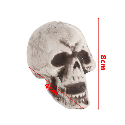 All Size Human Skull Head Skeleton Hanging Skull Halloween Style Photo Prop Home Event Party Decoration Game Supplies